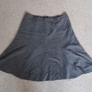 Business wear winter skirt with belt loops